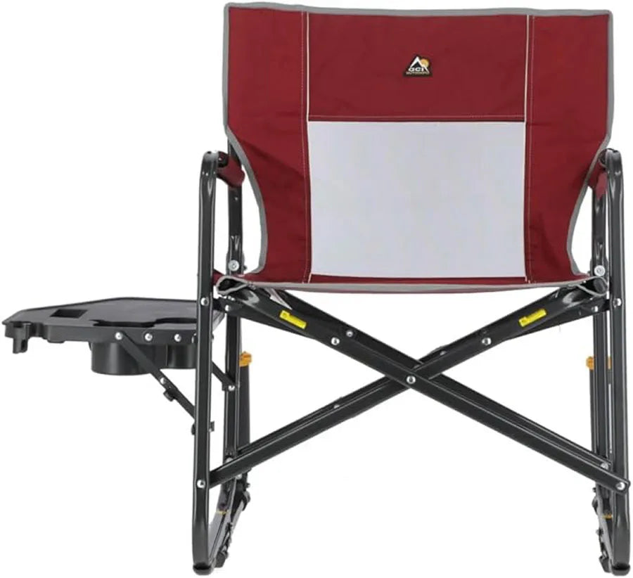GCI OUTDOOR Freestyle Rocker XL with Side Table Camping Chair