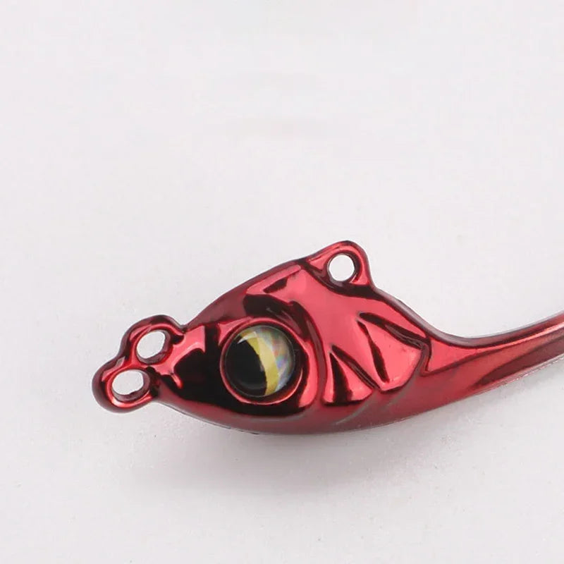 1 OUTKIT Fishing Spinners VIB Tremor Sequins Trout Spinners Metal Minnow Popper Crank Baits Trout Fishing Lures With Hooks