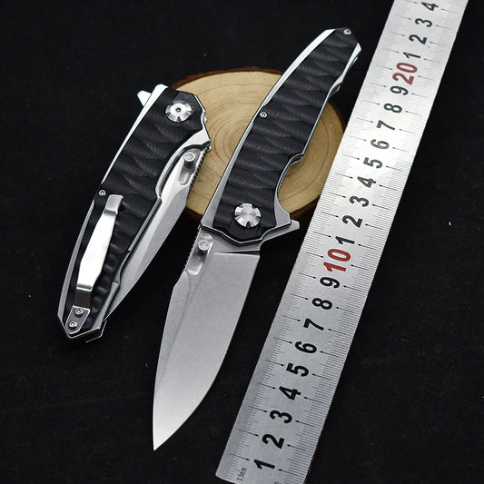 Steel Folding Knife Outdoor Camping Survival Hunting Knife