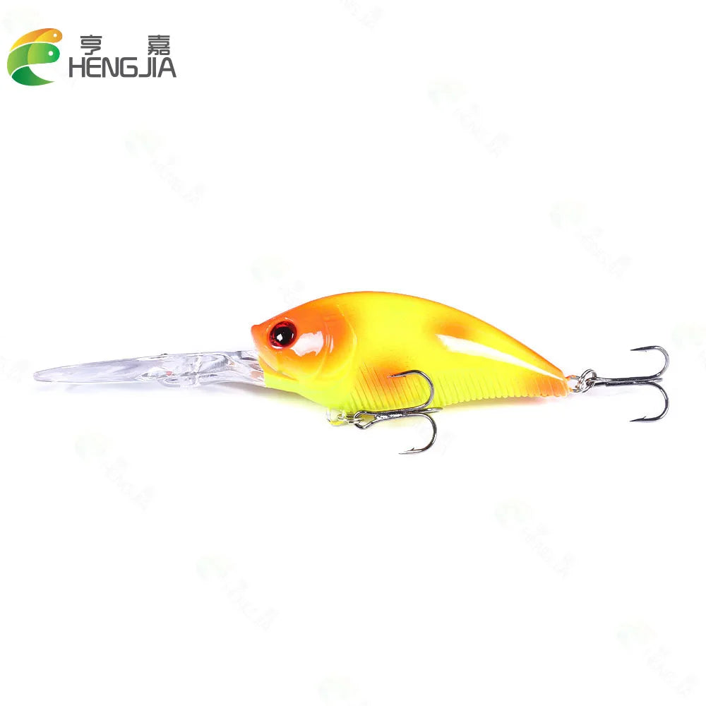 12.5cm 20.5g Crankbait leurre Fishing Lure Pike Carp Fishing Artificial Hard Bait Fish Lures Wobbler Crankbait Fishing Tackle