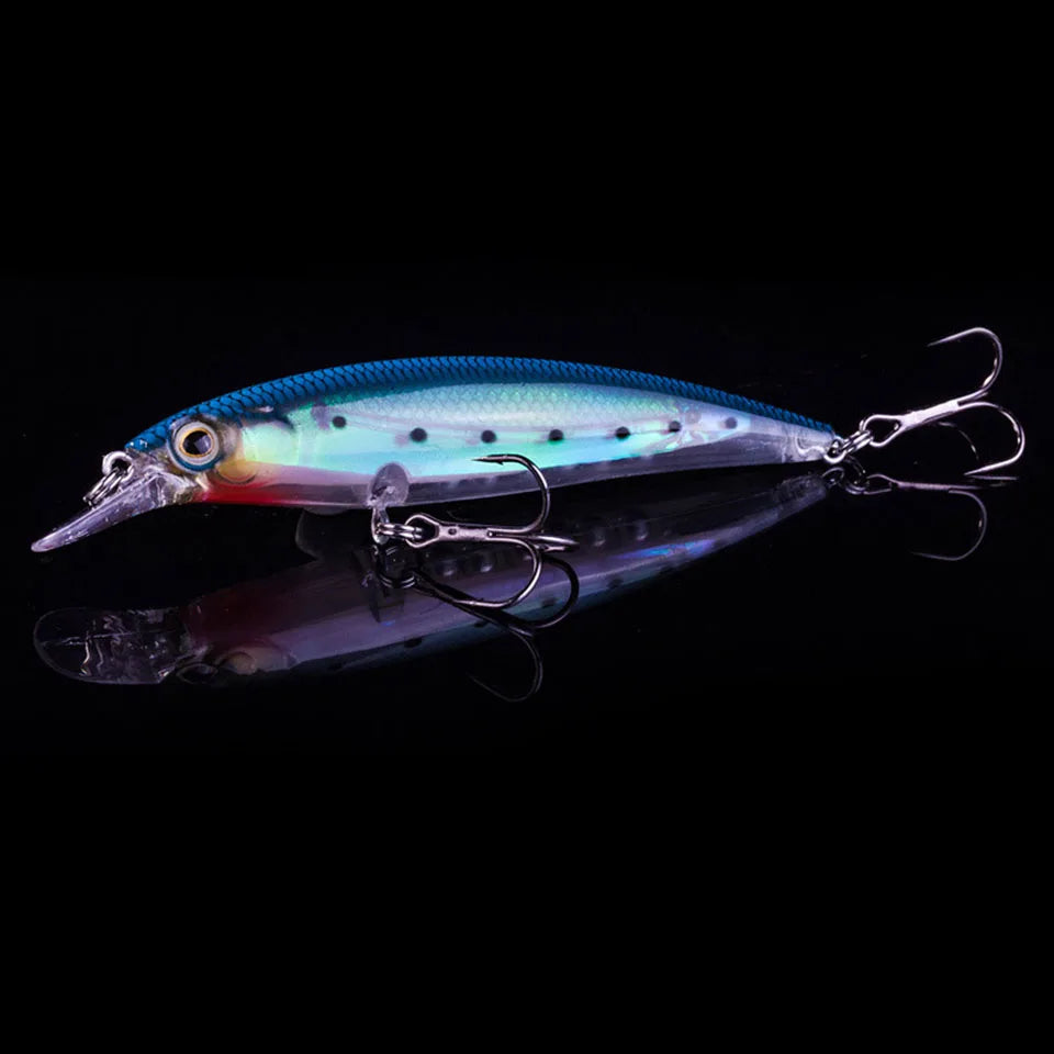 1PCS 11cm 14g Fishing Lure Hard Bait Fish Minnow Luminous Artificial Baits Fishing Wobbler Japan Pesca Lure Crankbait Kosadaka