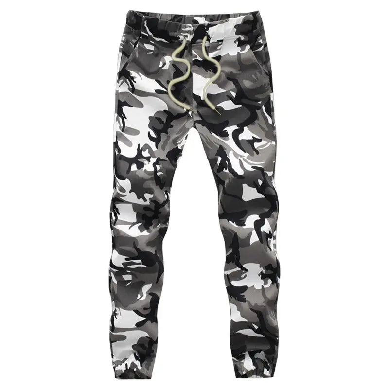 M-5X 2025 Mens Jogger Autumn Pencil Harem Pants Men Camouflage Military Pants Loose Comfortable Cargo Trousers Camo Joggers