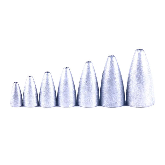 1.75g 3.5g 5g 7g 10g 14g 21g Fishing Weight Sinkers Bullet Weight Sinker Fishing Tackle Accessories