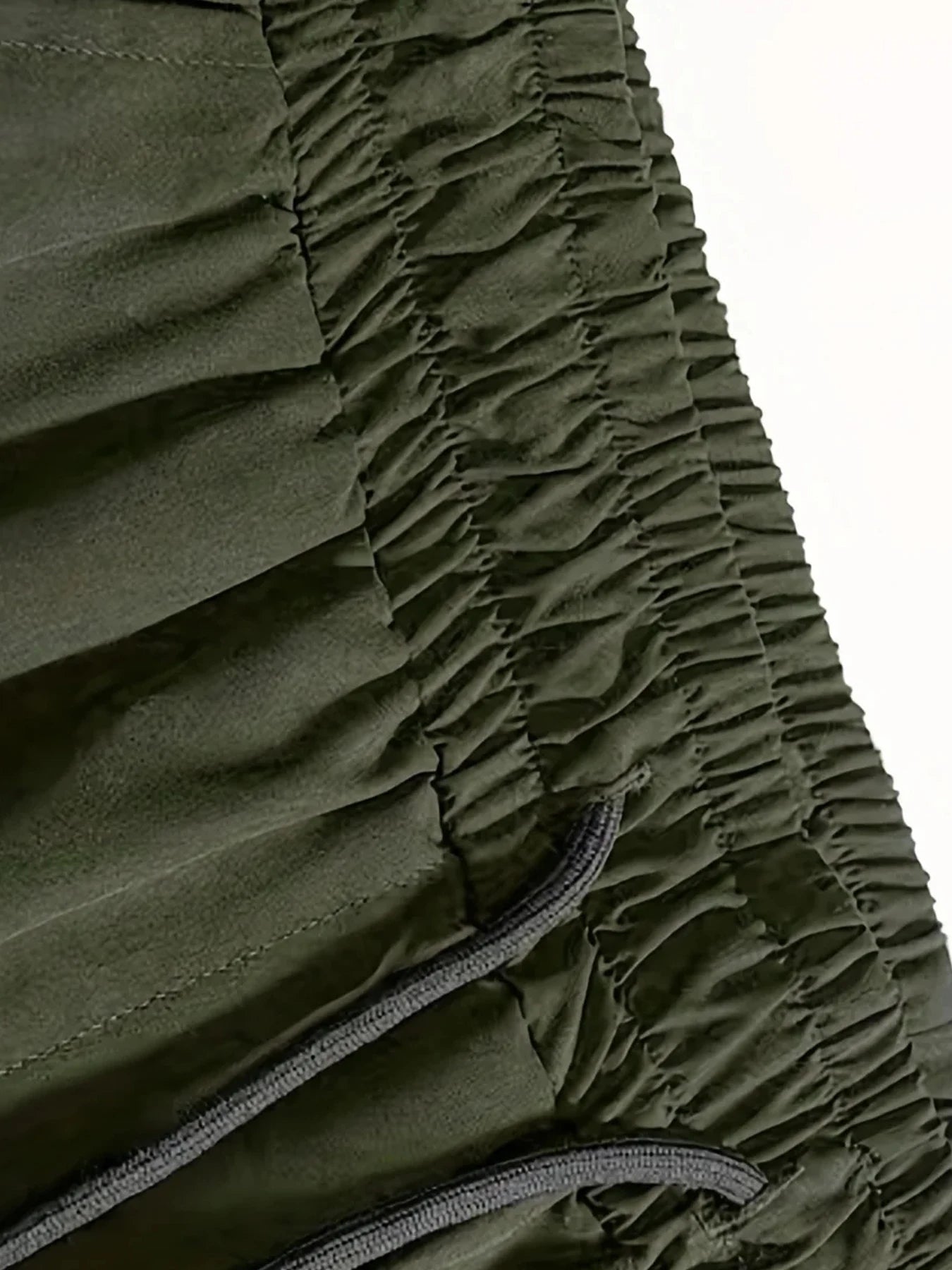 Multi-pockets Ribbons Bandage Tactical Techwear Cargo Pants Mens Harajuku Punk Hip Hop Joggers Pantalons Casual Streetwear