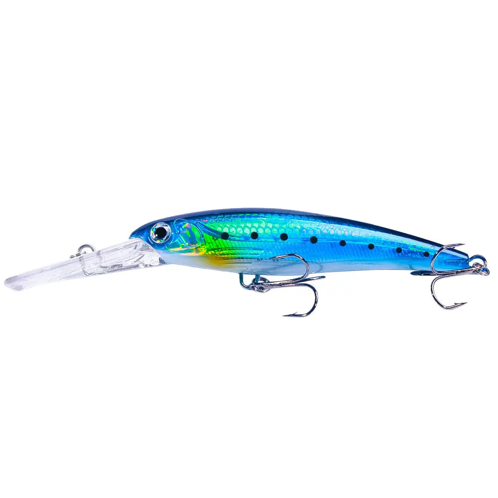 HENGJIA 1pcs Fishing Lures 170mm 30g Plastic Hard Bait Minnow Wobblers For Trolling Lure Bass Crank Bait isca fishing tackles