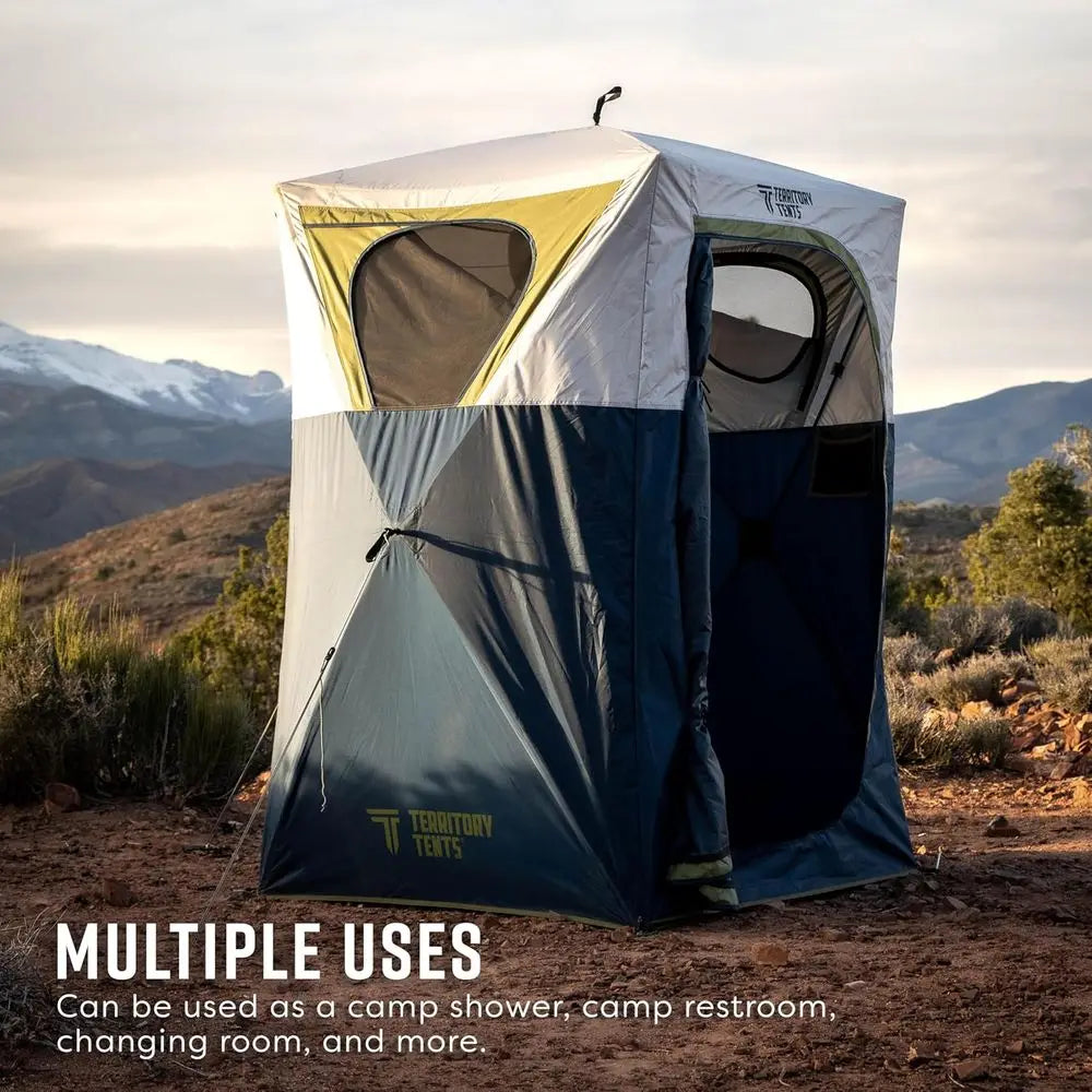 Portable Outdoor Privacy Shower Tent, Easy Setup, Camping Shower, 78 x 62 x 62