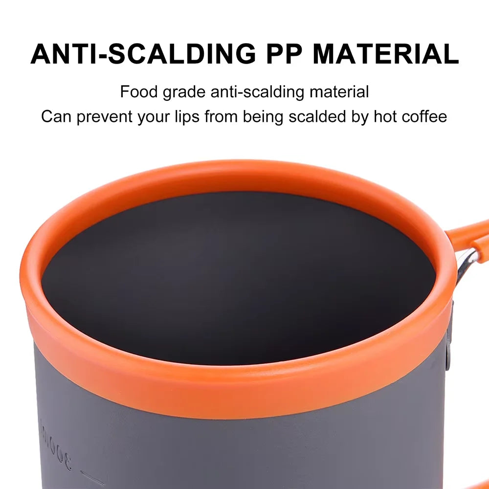 Camping Aluminum Cup Outdoor Mug Tableware Picnic Cooking Equipment
