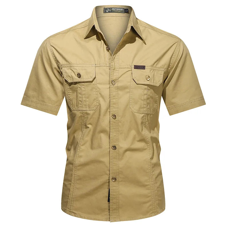 Summer Hiking Hunting Shirts Short Sleeve Combat Tactical Shirt Quick-Dry camping Fishing Shirts Male Hunting Climbing Outfit