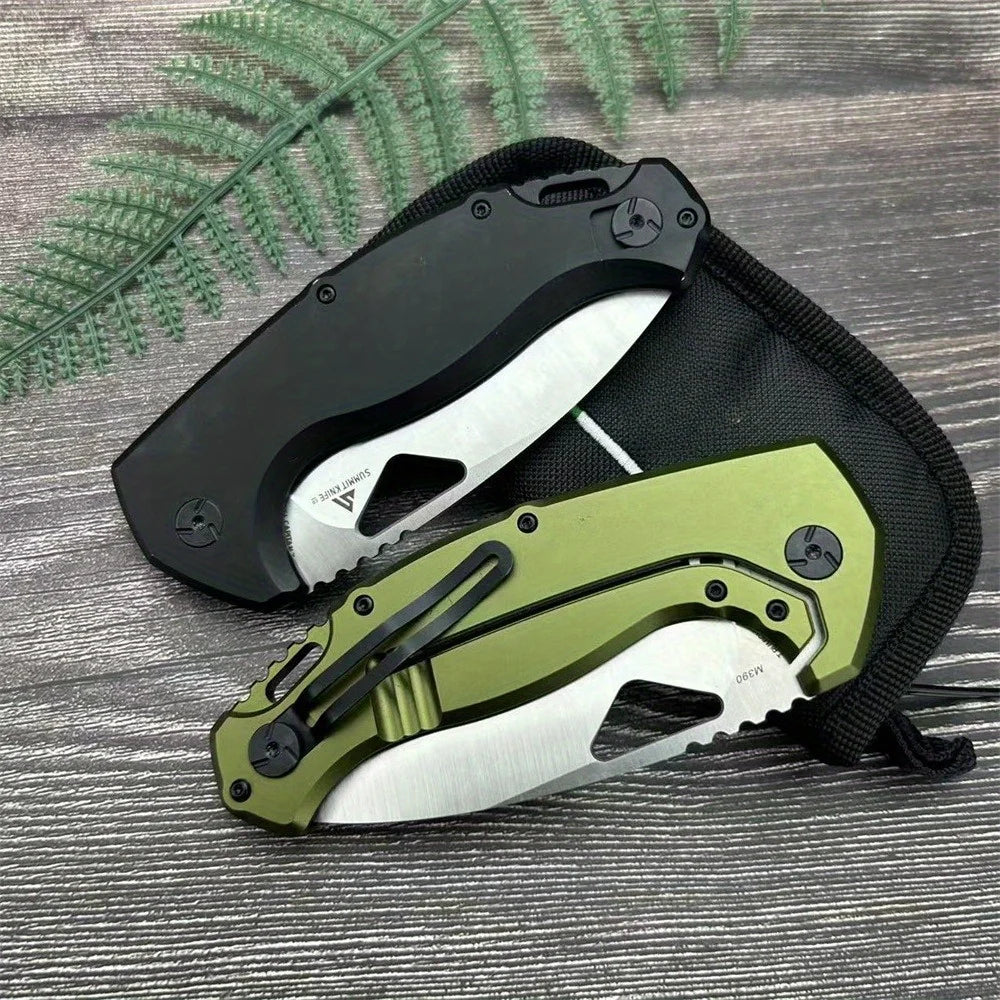 SK02 Outdoor Folding Knife - High-quality, Durable, Portable, Pocket Knife. Essential Equipment for Hiking, Mountain Climbing
