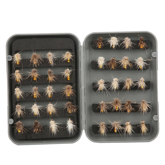 Fly Lure, 40pcs Fly Fishing Lure Artificial Bait Fly Lures Insect Lures with Hook