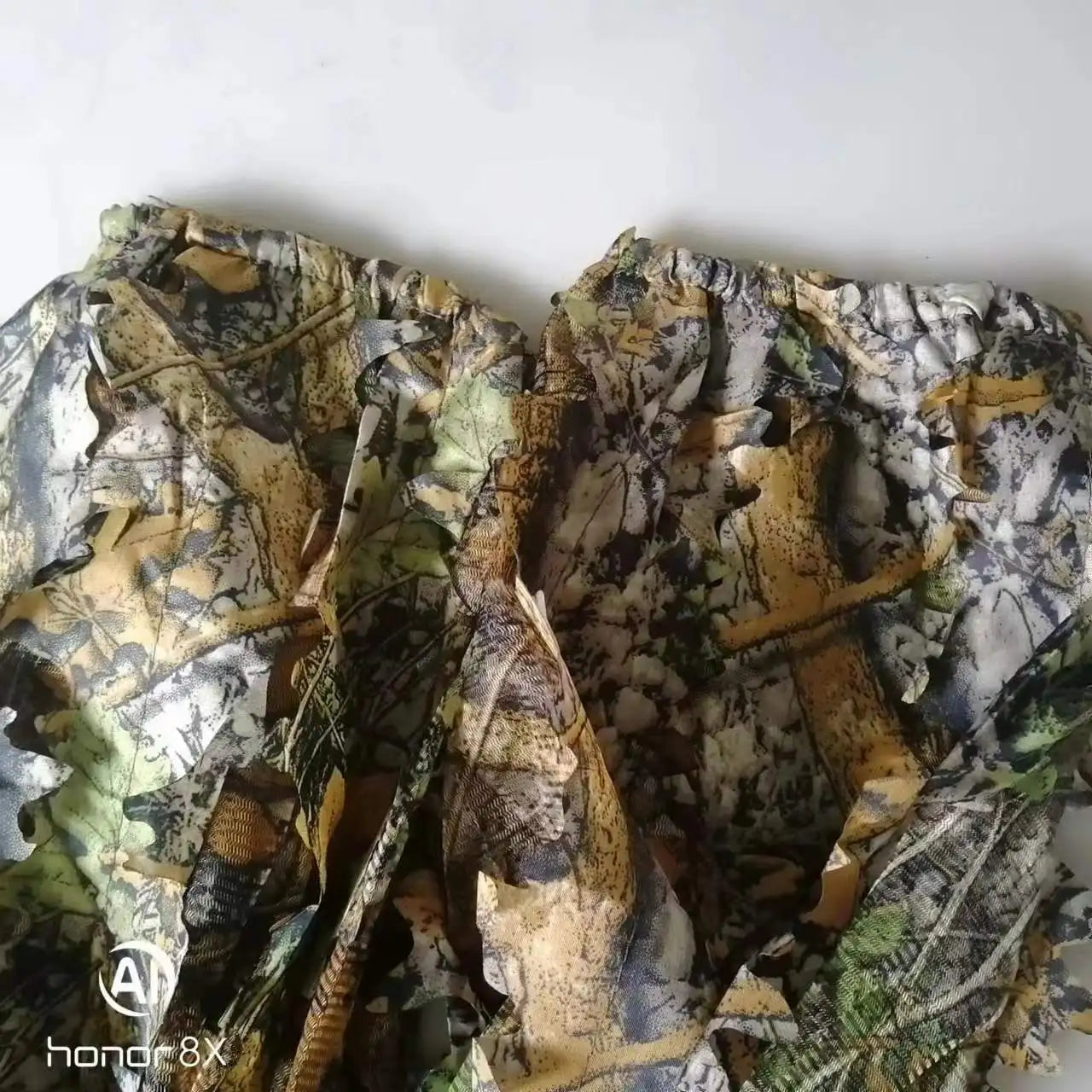 Men Women Kids Suit Leaves Clothing Hunting Suit Pants Hooded Jacket