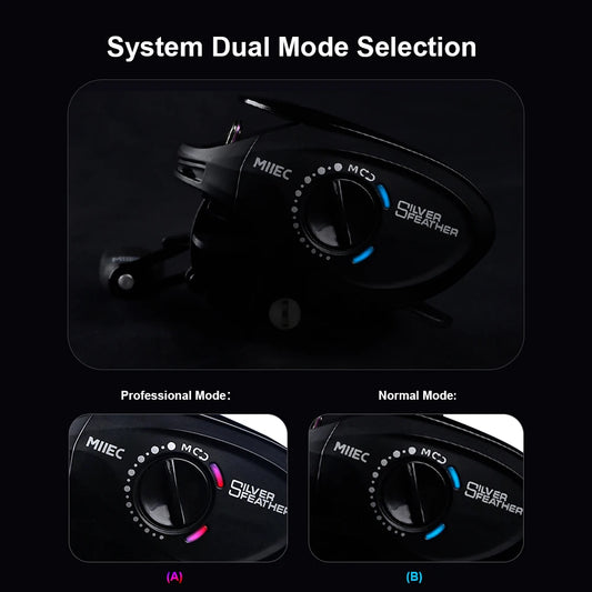 PURELURE NEW MllEC Silver Feather 9.58g Spool Ultralight BFS FINESSE Baitcasting Reel Baitcast Fishing Coil For Shad Trout