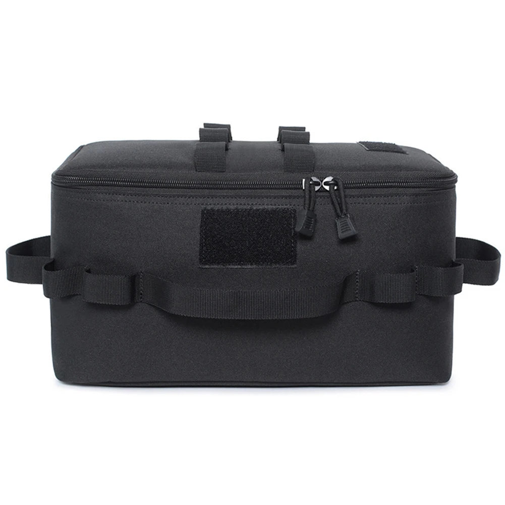 Camping Storage Bag Utility Tote Bag Multi-Function Camping Cookware Organizer Multi-pockets Trunk Organizer for Hiking Climbing