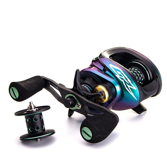 Hasida Magic Ball Double Line Cup Waterdrop Reel Lightweight Compact Metal Fishing Reel Long Casting Ideal For Fishing Sports