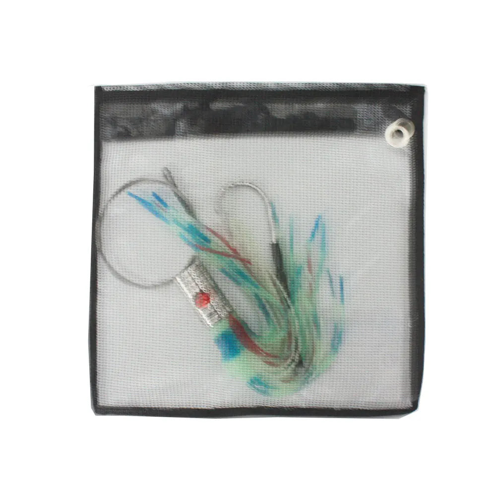 Offshore Stainless Steel Trolling Lures 9.4" Big Game Fishing Lure 9/0 Single Hookset