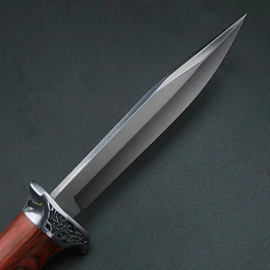 High Hardness Steel Saber Outdoor Knife Field Survival Straight Knife Camping Tactical Knife Hand Knife