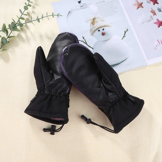 Warm Heated Gloves USB Charging Electric Heated Gloves Waterproof 3 Gear Temperature for Climbing Hiking Cycling