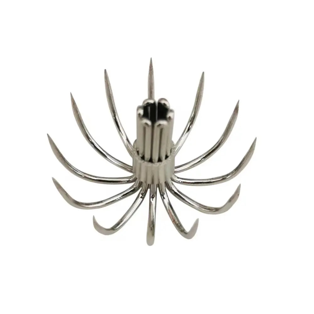 20pcs Small squid hooks Stainless paws Fishing fishhook