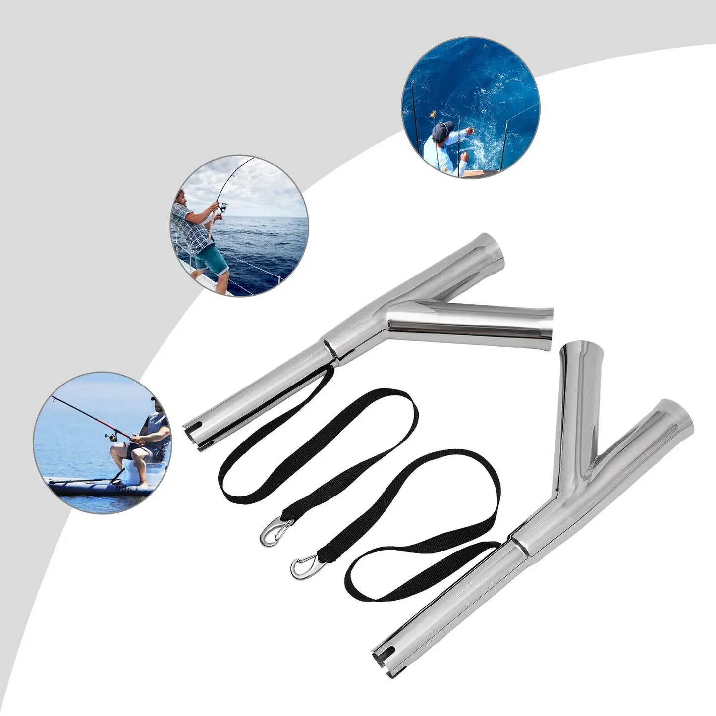 Boat Outrigger Fishing Rod Holder – Adjustable Rod Holder for Marine Yachts