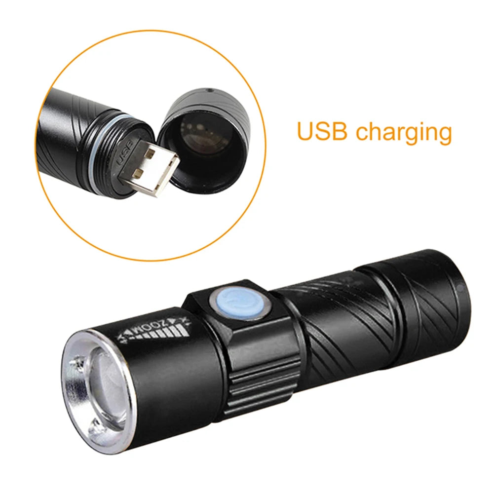 Mini UV Flashlight Fluorescent Jade Money Detector USB Charging Ultraviolet Blacklight for Dog Cat Urine Pet Stains