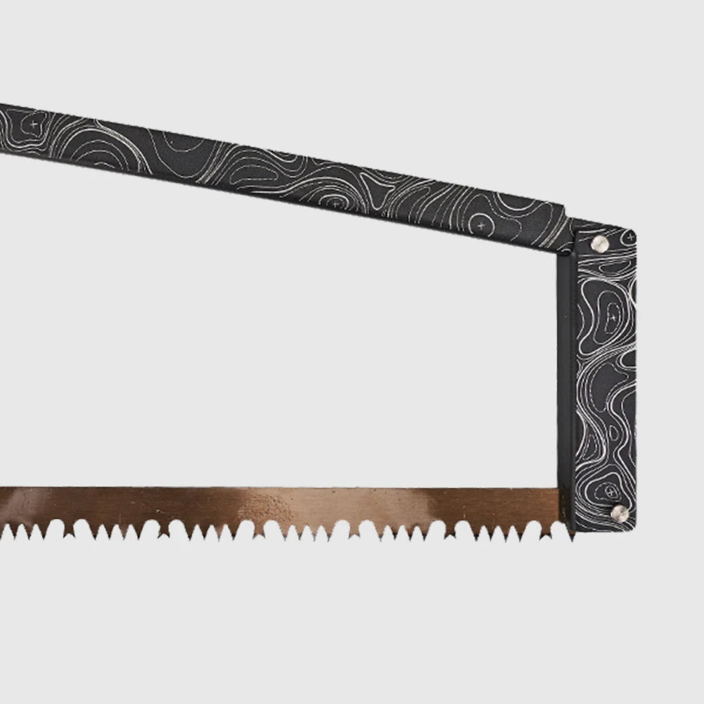 Folding Saw with Storage Bag Multifunctional Handsaw Aluminum Alloy Camping Foldable Hand Saw for Backpacking