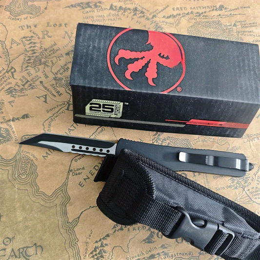 Black Multitool Folding EDC Camping Fishing Pocket Multifunctional Survival Tool