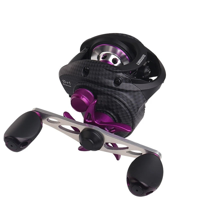 GW Golden Sail Drip Wheel Road Asian Fishing Wheel Hit Black Horse Mouth White Strip Double Line Cup Micro-Magnetic Brake