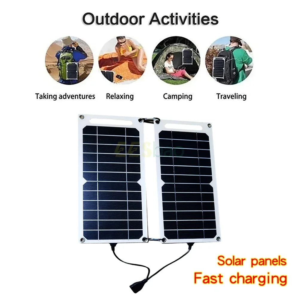 Fast Charging Dual Solar Panel