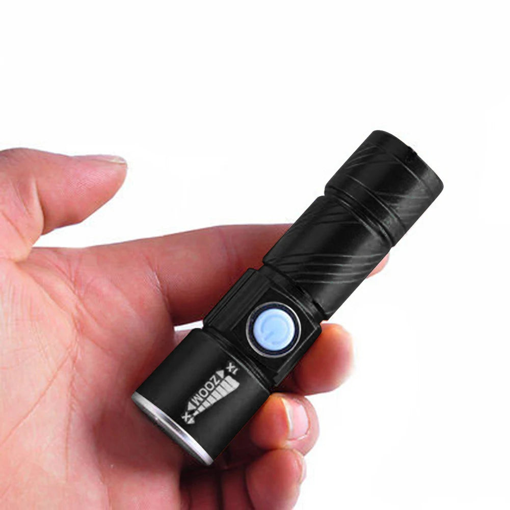 Mini UV Flashlight Fluorescent Jade Money Detector USB Charging Ultraviolet Blacklight for Dog Cat Urine Pet Stains