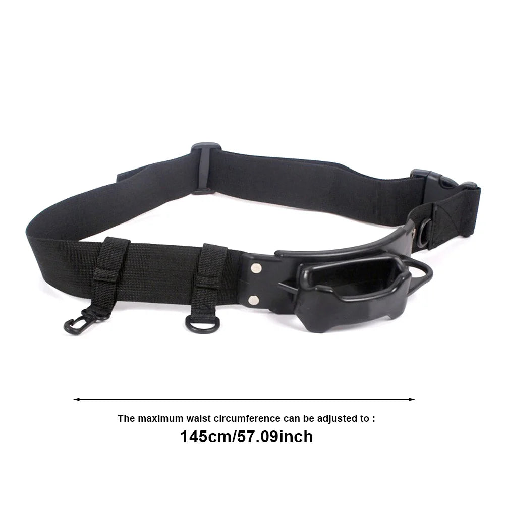Fishing Waist Belt Rod Holder Waist Rod Pole Holder Multifunction Fishing Spinning Reel Holder Fishing Accessories