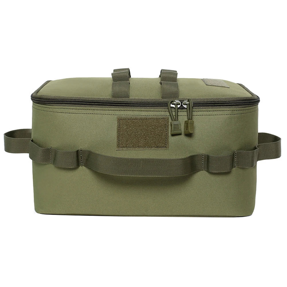 Camping Storage Bag Utility Tote Bag Multi-Function Camping Cookware Organizer Multi-pockets Trunk Organizer for Hiking Climbing