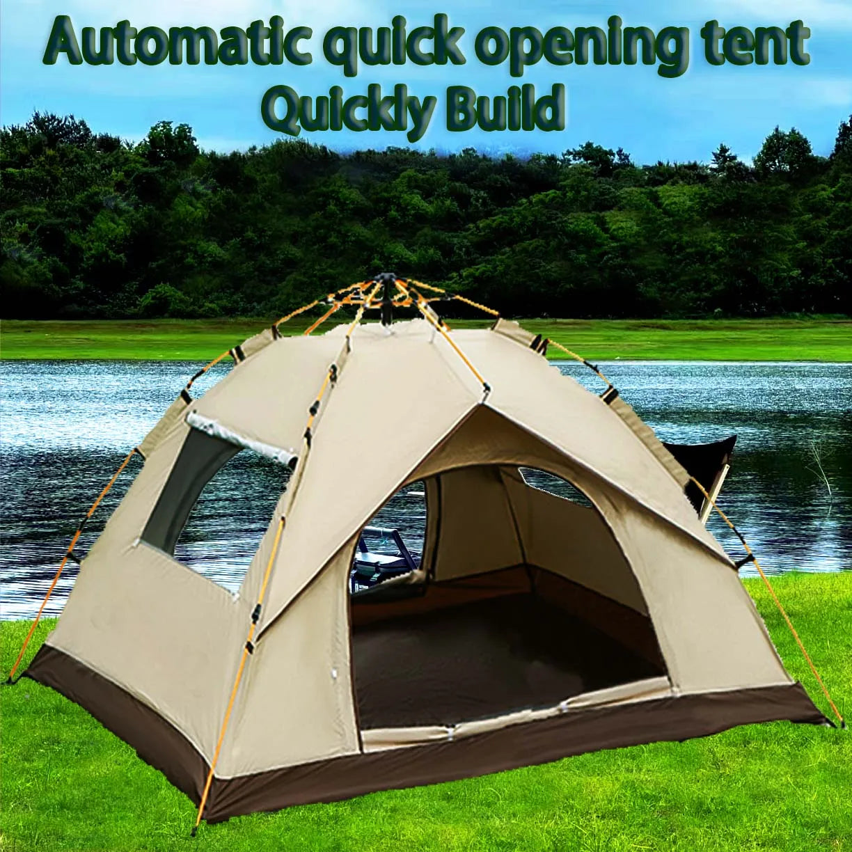Outdoor shelter Camping tent 4 person