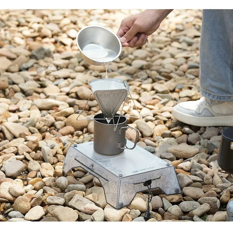 Ultralight Folding mini Table Small Folding PP Camp Table & Tray