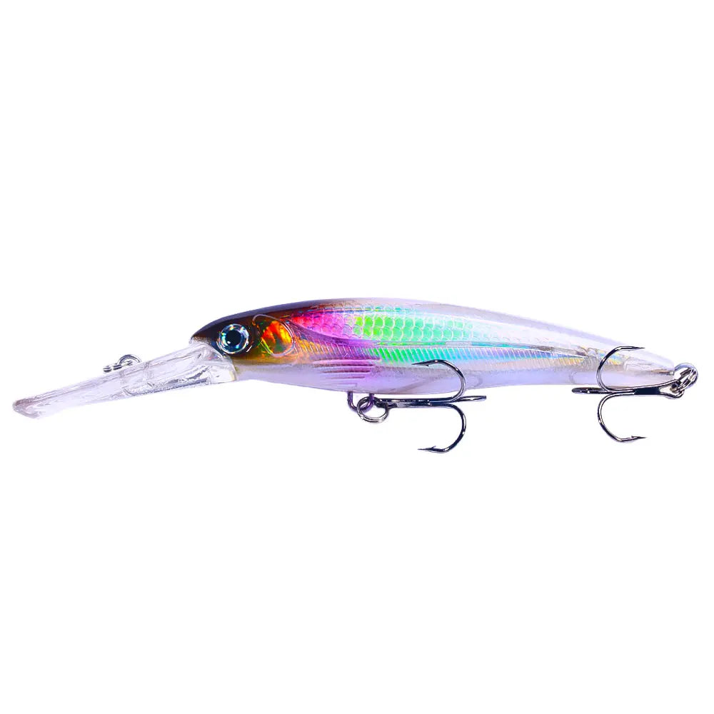 HENGJIA 1pcs Fishing Lures 170mm 30g Plastic Hard Bait Minnow Wobblers For Trolling Lure Bass Crank Bait isca fishing tackles