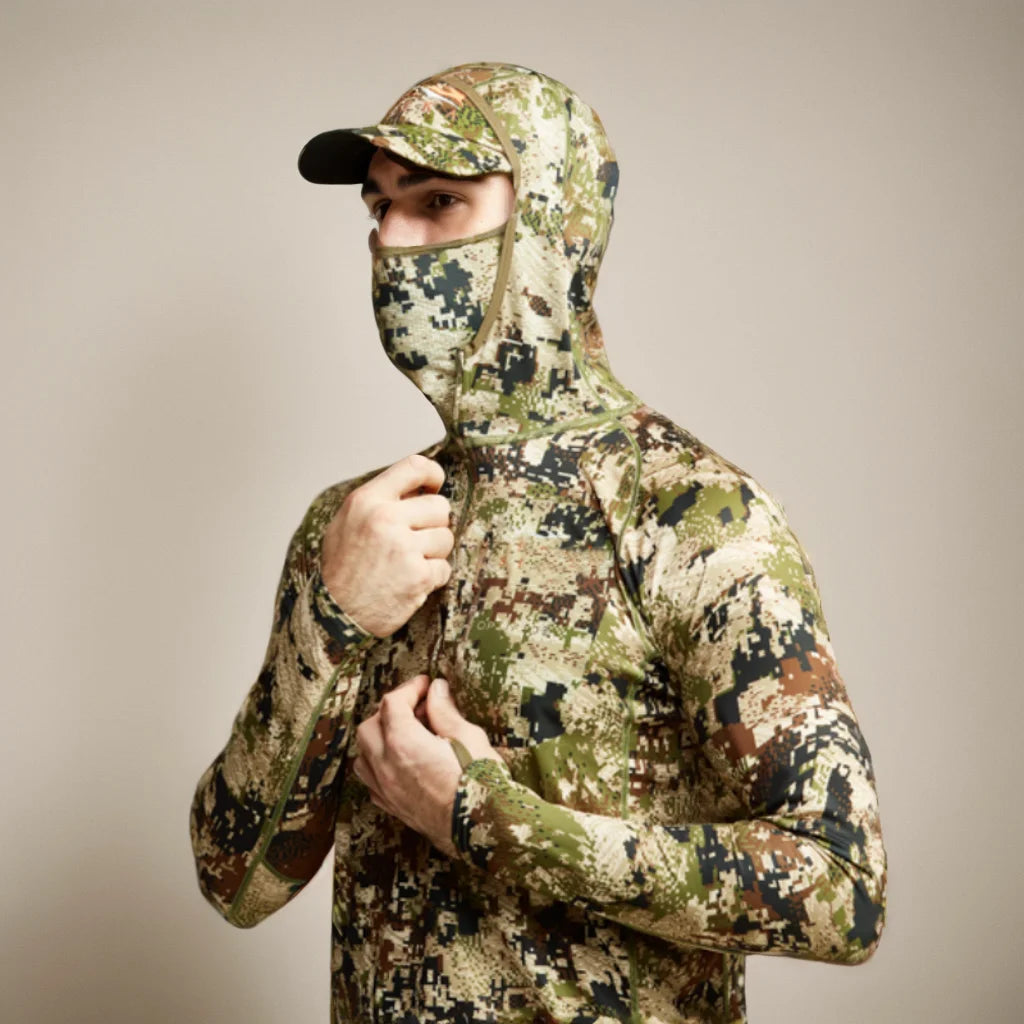Lightweight hoodie camouflage clothing Mask pullover hunting fishing hoodie