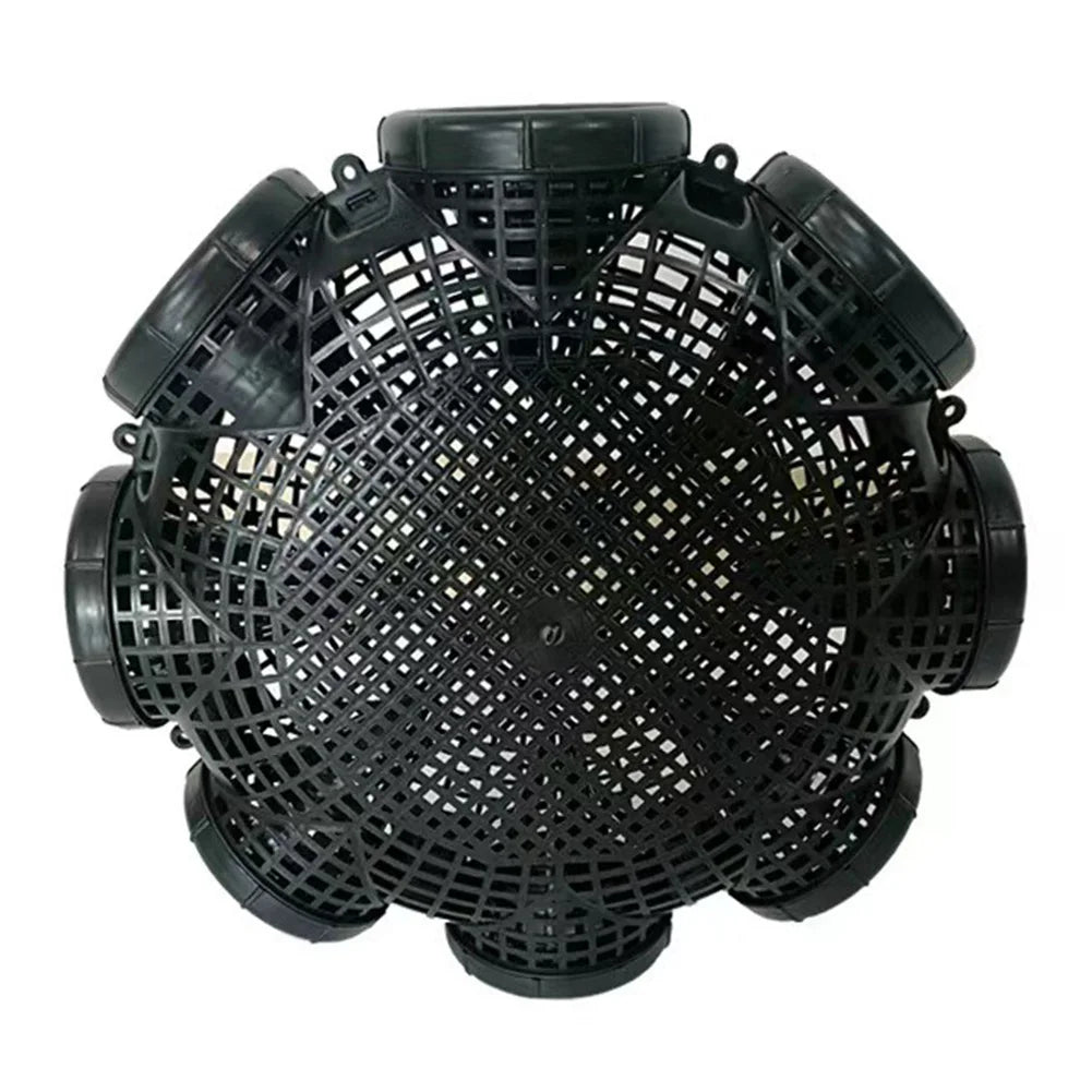 6/8 Holes Crayfish Catcher Crab Crayfish Shrimp Smelt Eels Traps Mesh Fishing Trap