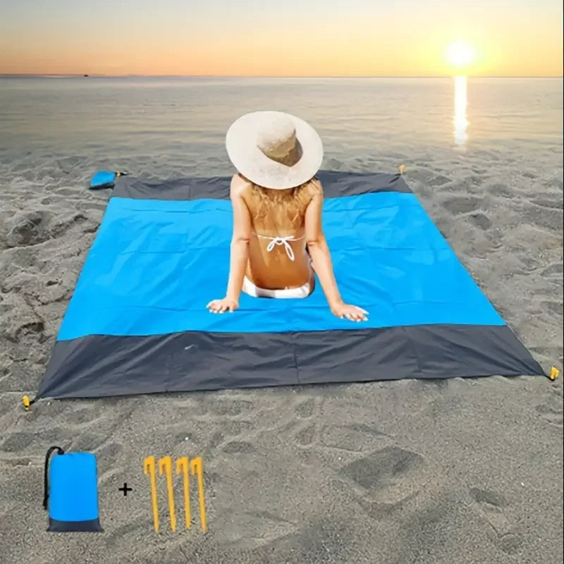 Large Waterproof Beach Blanket All-Season Outdoor Activities