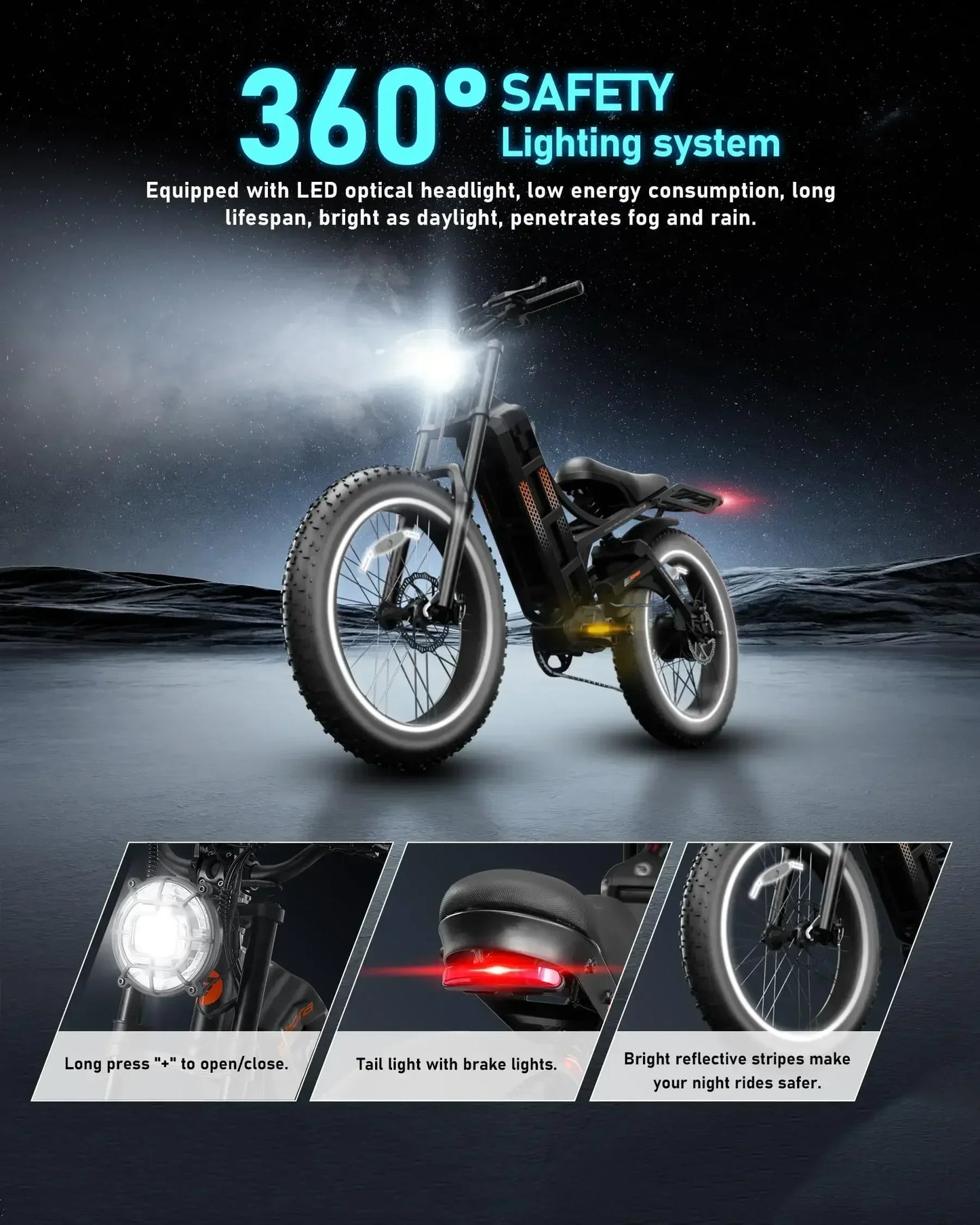 Romeo P2 Electric bike High power motor 52v 60ah lithium battery E-bicycle Adult mountain off-road Hybrid power Electric BIKE