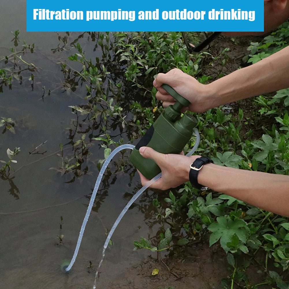 Outdoor Water Filter Filtration System Portable Camping Water Purifier