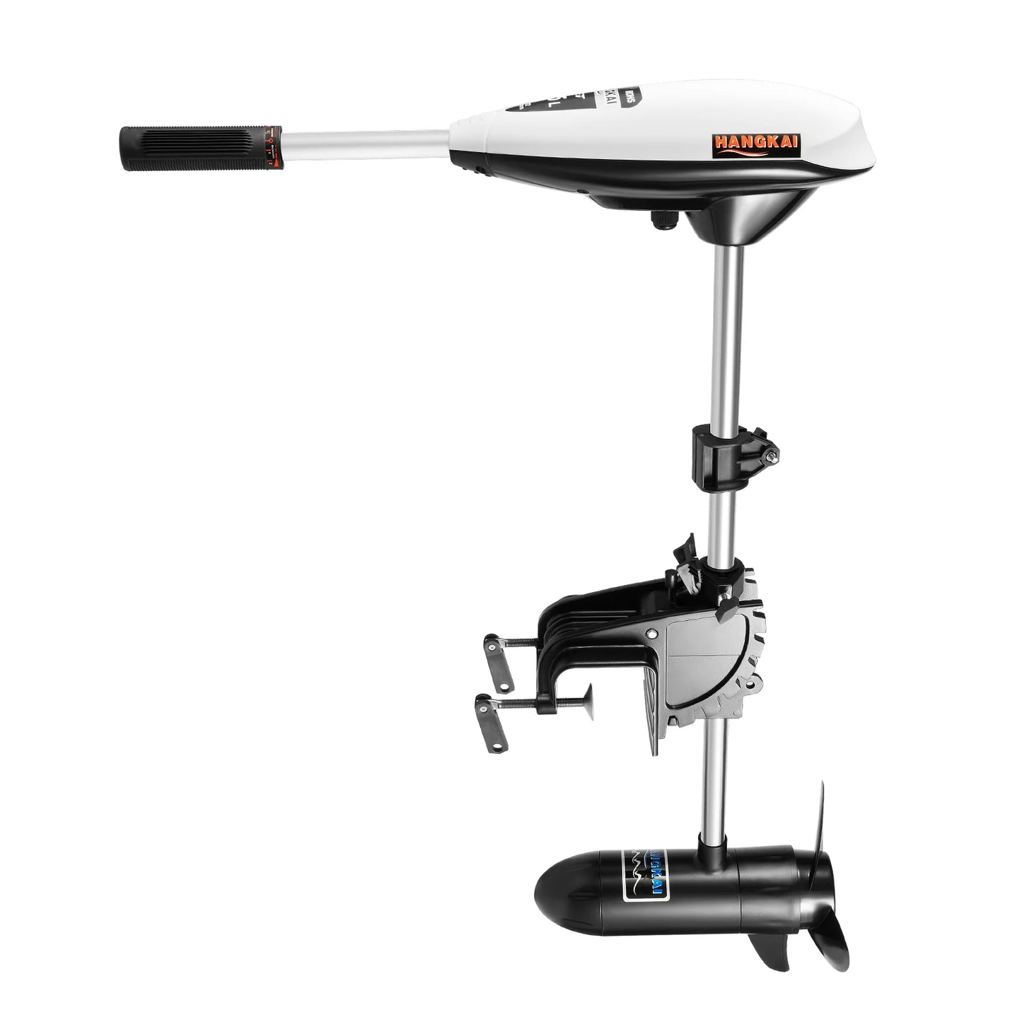 660W 12V Electric Outboard Engine 65lb Thrust Trolling Motor Fishing Boat Engine Telescopic Handle Marine Outboard Motor 1420RPM