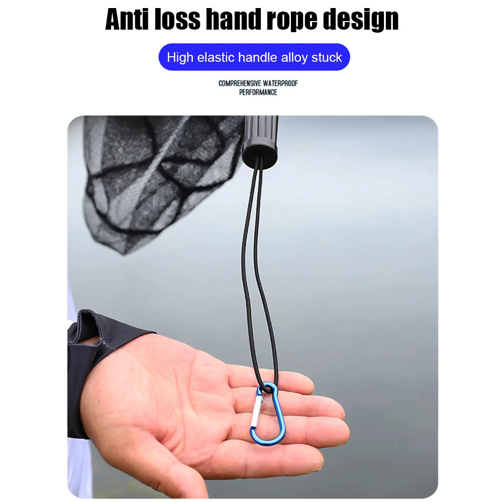 Fishing Landing Net Aluminum Alloy Retractable Fishing Net