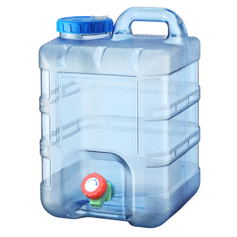 Water Storage Bucket Food Grade Car Water Buckets Large-Capacity with Faucet Outdoor