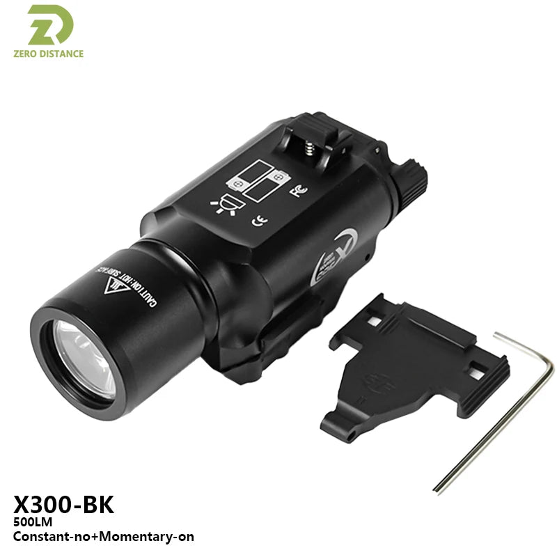 Ultra Metal flash light Hunting Weapon