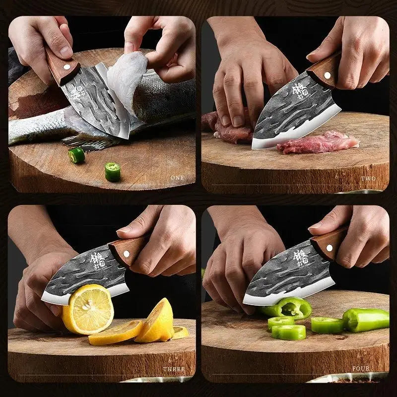 multi-purpose meat cleaver bone-removing knife