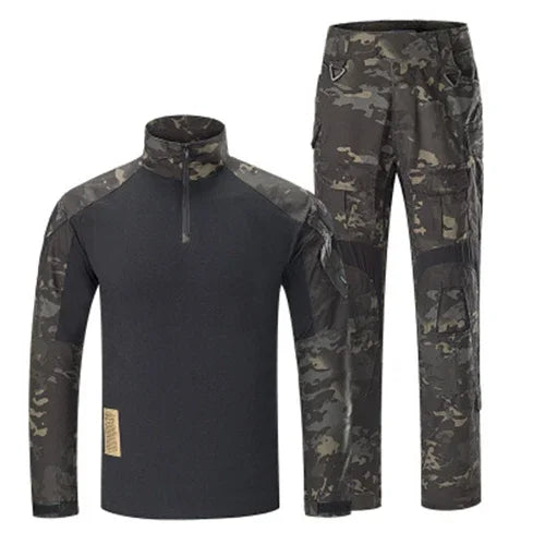 Camo Camouflage Clothing Cargo Pant Hiking Shirt