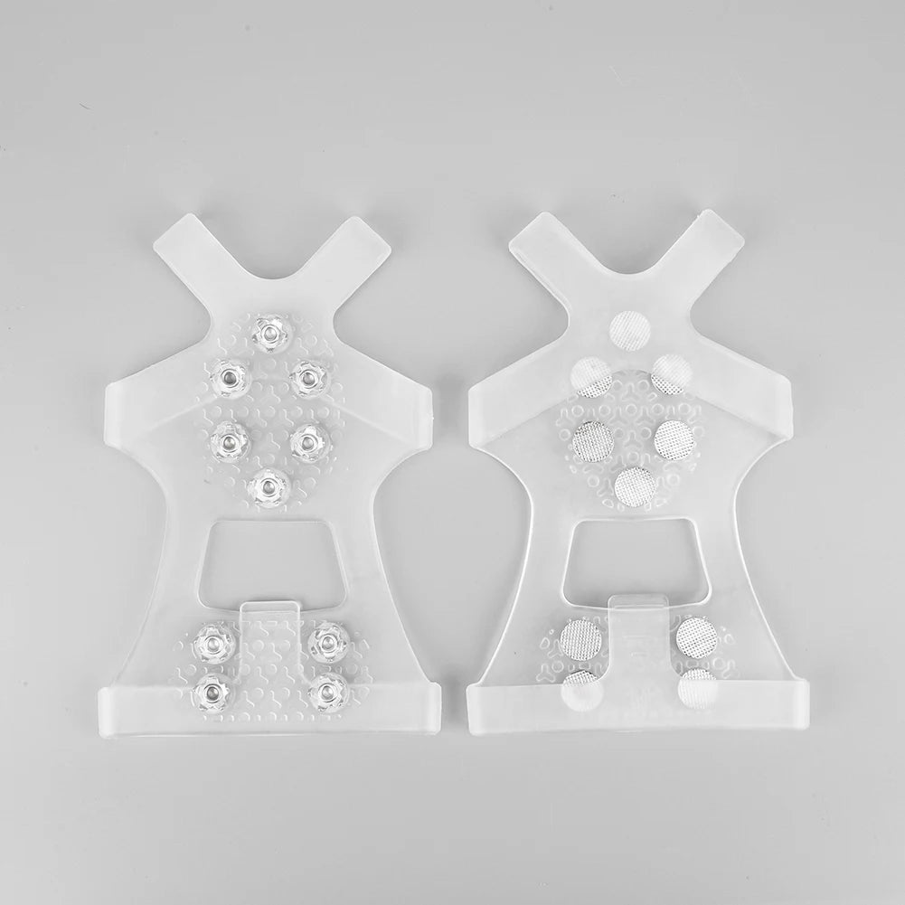 10 Teeth Climbing Crampons Anti-Slip Snow Claw Shoe Covers Unisex Shoes Ice Cleats Outdoor Chain Shoe Spikes