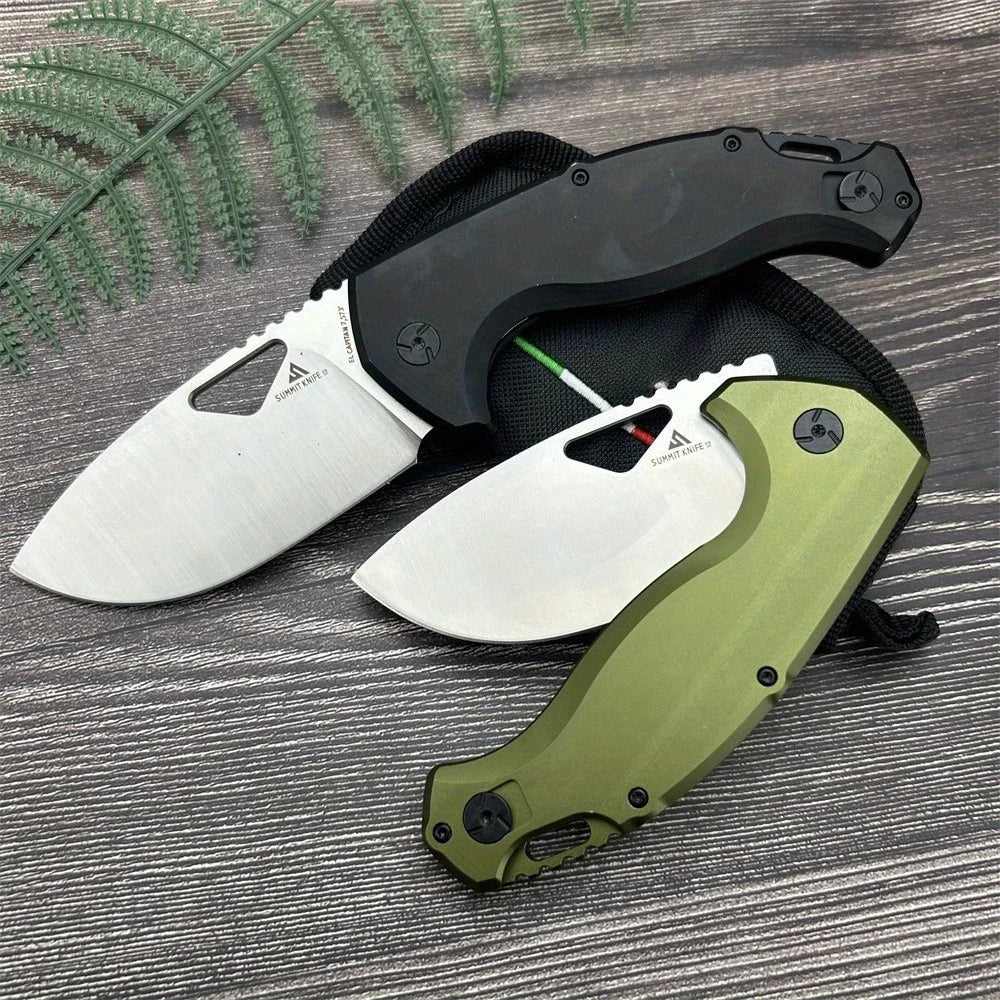 SK02 Outdoor Folding Knife - High-quality, Durable, Portable, Pocket Knife. Essential Equipment for Hiking, Mountain Climbing