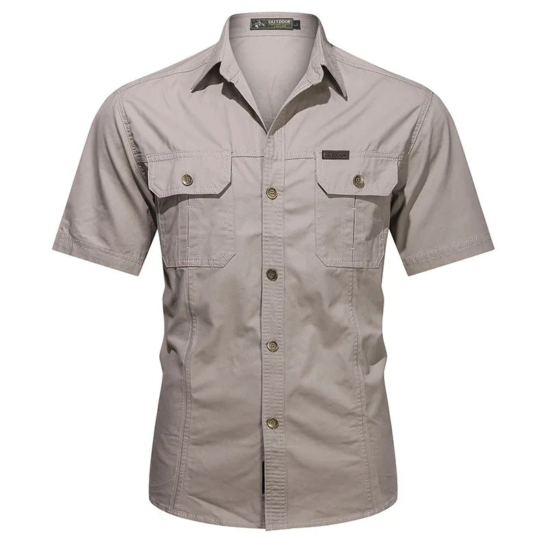 Summer Hiking Hunting Shirts Short Sleeve Combat Tactical Shirt Quick-Dry camping Fishing Shirts Male Hunting Climbing Outfit