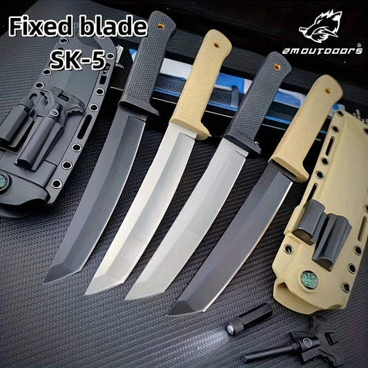 Outdoor camping must have a straight knife used for fishing,