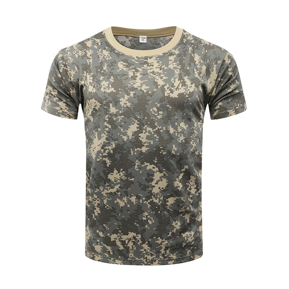 Casual O Neck Short Sleeve Summer Street Oversized Men Outdoor Sport T Shirts